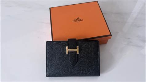 hermes card holder bearn|hermes card holder with strap.